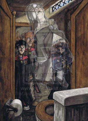 OMG, It's Moaning Myrtle! Harry Potter: Book 2, Ch.09 by ...