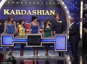 Throwback Thursday! Kardashian clan compete on Family Feud game show ...