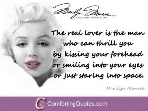 Inspirational Love Quote by Marilyn Monroe