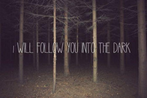 cool, dark, darkness, forest, night, quote, text, you