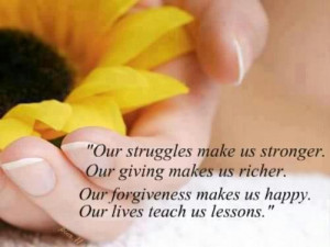 Our Struggles make us Stronger... =D