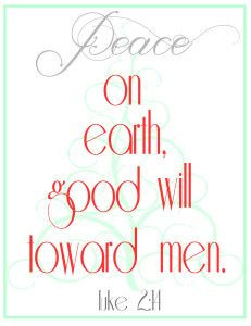 Peace on Earth