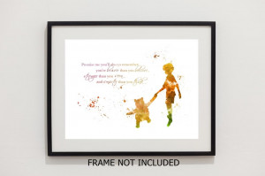 Details about ART PRINT Winnie the Pooh Quote illustration 10 x 8 ...