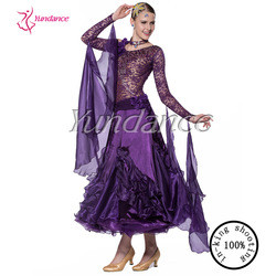 14133 Elegant ballroom dress indian dance wear