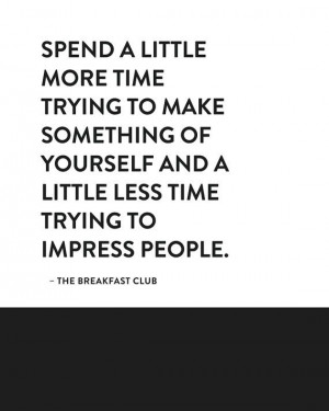 Famous John Hughes Movie Quotes Poster