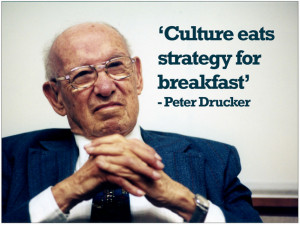 Culture eats strategy for breakfast.