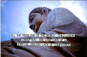 Buddha Quote on Lack of Compassion