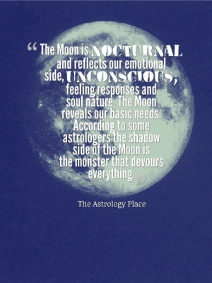 Cancer - The Nocturnal Moon. - http://www.simplysunsigns.com/