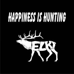 Elk Hunting Decals