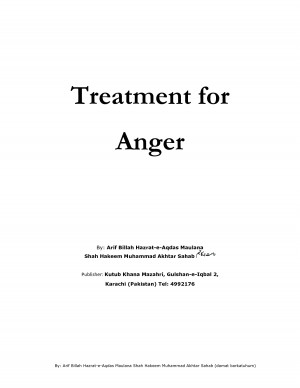 Treatment for anger
