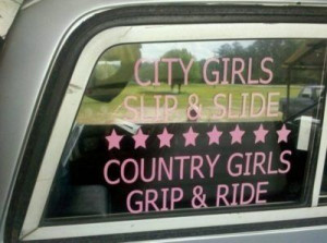country vs. city girls