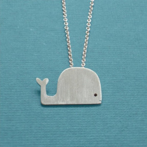 cute, necklace, sweet, whale