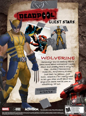 Wolverine Now Confirmed for Deadpool Game