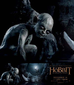 The Hobbit Gollum Movie Image