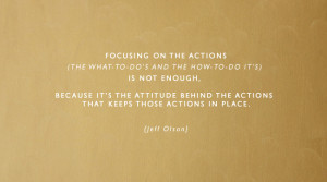 This quote from a new favorite book, The Slight Edge , seems to ...