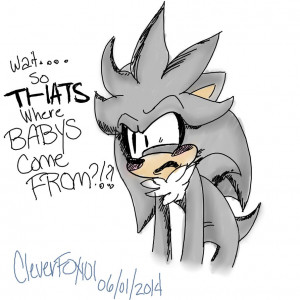 Inspirational Quotes with Silver the Hedgehog by CleverFox101