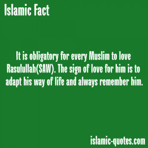 Prophet Muhammad Quotes About Love