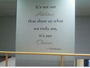 Dumbledore quote with picture
