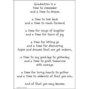 Graduation - Poem For A Page Sticker