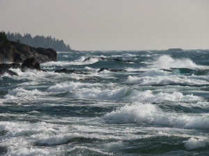 Stormy Weather on Lake Superior