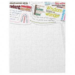 Wise Quotes Jigsaw Puzzles