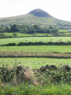 Slemish, mountain in County Antrim where St Patrick is reputed to have ...
