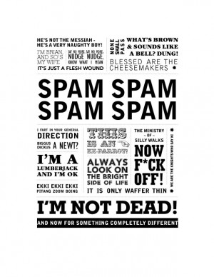 Quotes forever etched into my brain only to be said aloud right before ...