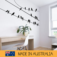 Bird On A Wire Wall Sticker Family Home Quotes Inspirational Love