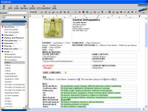 Medical Record Chart Template