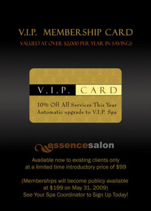 salon vip cards printable nail gift certificate tanning salon gift