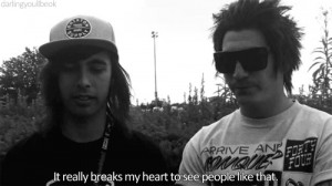 gifs mine Black and White pierce the veil ptv