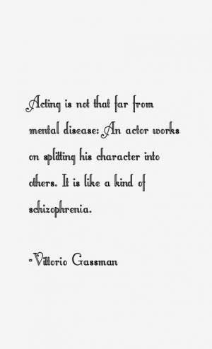 Vittorio Gassman Quotes & Sayings