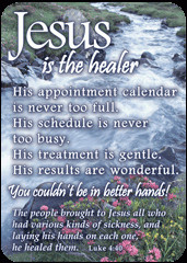 Bible Verses On Healing Jesus is the healer bible