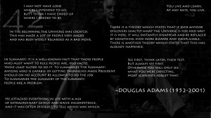 Quotes Douglas Wallpaper 1920x1080 Quotes, Douglas, Adams