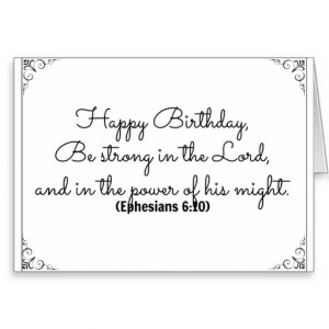 June 10 Bible Birthday card with Ephesians verse