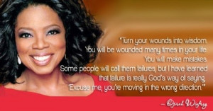 Oprah winfrey, quotes, sayings, life, failures