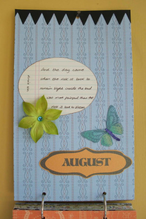 August 1st Quote