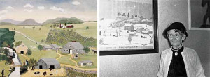 ABOVE: Anna Mary Robertson (Grandma) Moses (1860-1961), The Old Oaken ...