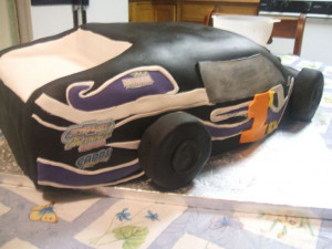 Dirt track race car – Recreated groom’s dirt track race car for ...