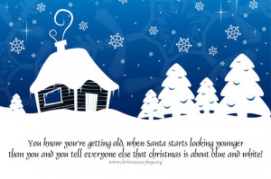 ... reasons. They couldn’t find three wise men and a virgin. ~Jay Leno