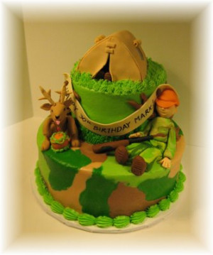 hunting birthday Cake Ideas for Men | Lisa’s Cakes and Cupboards ...