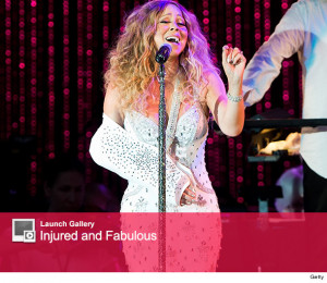 Mariah Carey Rocks Blinged Out...