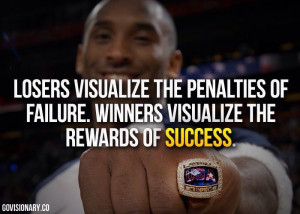 Winner or a loser? It's all about your #mindset! #quotes #kobe #winner
