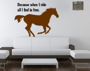 Horse Wall Decal Horse decal-horse