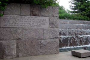 Washington DC: FDR Memorial - Second term
