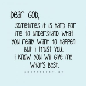Dear God…need to always trust him! Read message Bible version also ...