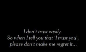 allsoppa I Don't Trust Easily! 100% Real ♥