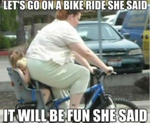 funny bike ride
