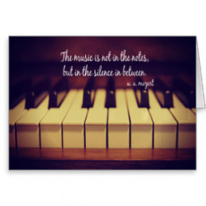 Piano Quotes Cards & More