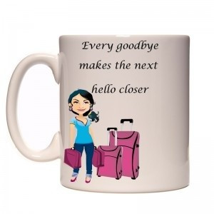 Farewell, quotes, sayings, inspiring, cup, print